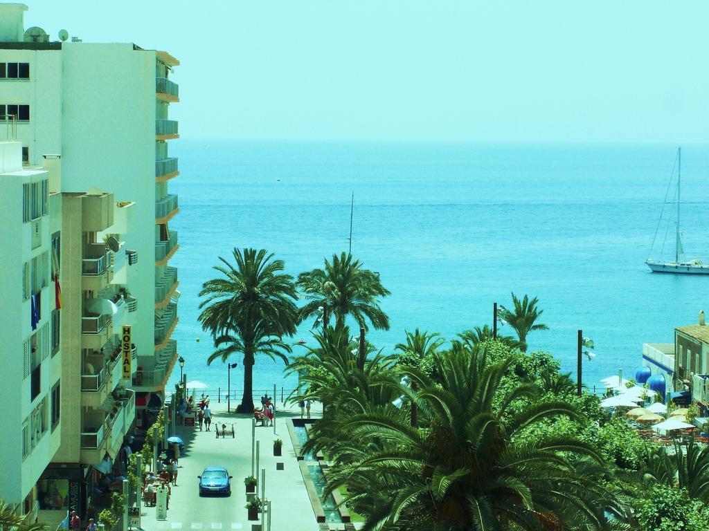 Hostal Rey Santa Eularia des Riu Exteriér fotografie